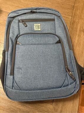 Men's Blue Travel & Work Backpack-Brand new never used